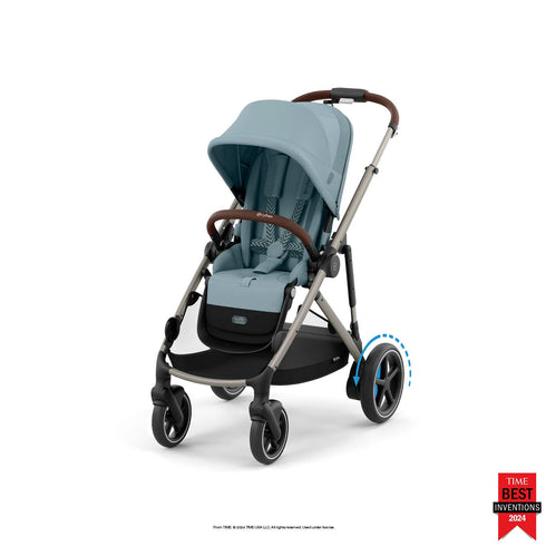 Cybex e-Gazelle S Electronic Assist Single-to-Double Stroller